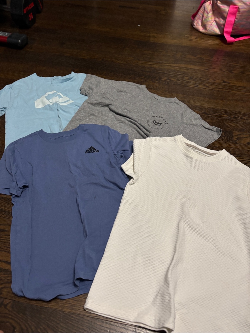 Kids Short Sleeve Tee Pack - Blue, Light Blue, Gray, White